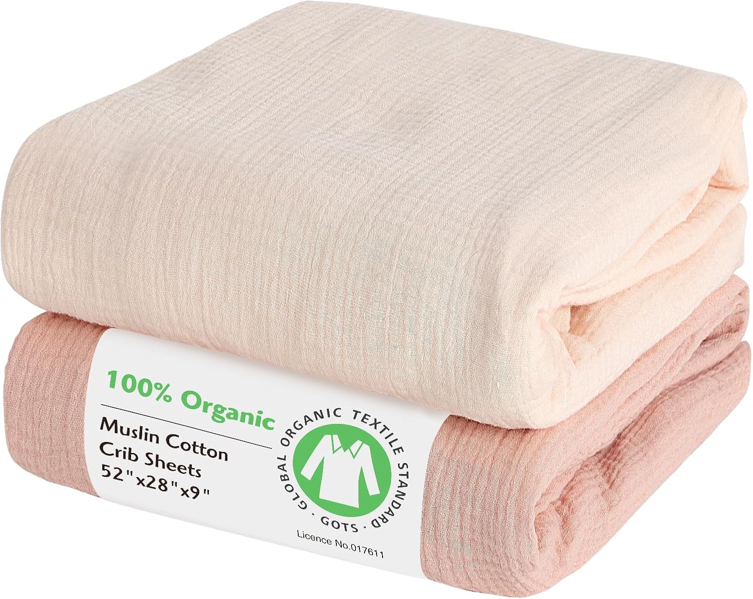 Amrcbb Baby Organic Fitted Crib Sheets 2 Pack