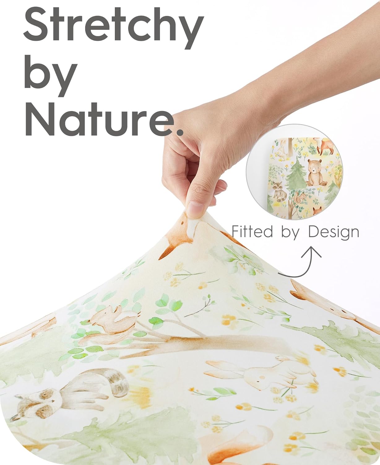 TotBasic Mini Crib Sheets 24x38 Ultra Soft Pack N Play Fitted Sheets