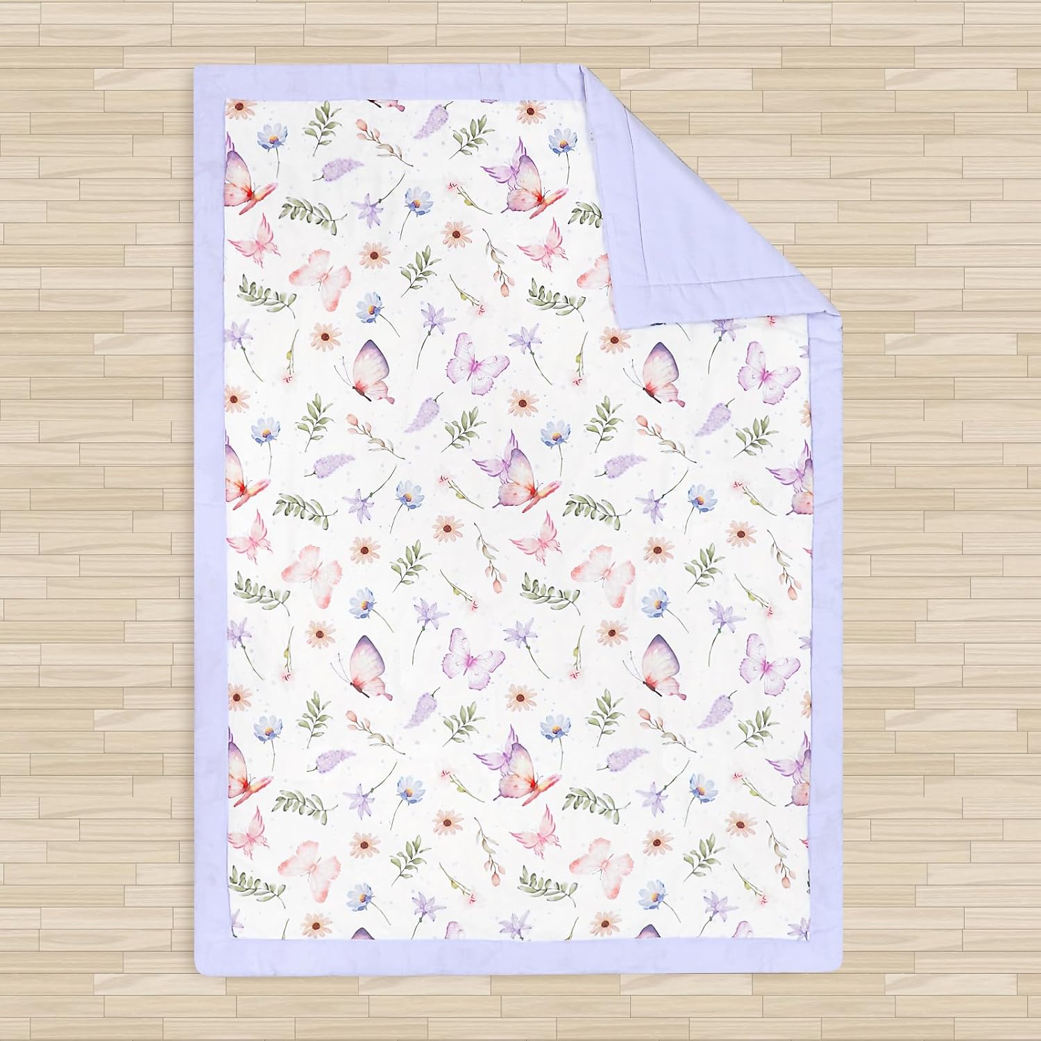 Pea Pod Muslin Bedding Set 3-Piece for Baby Toddler