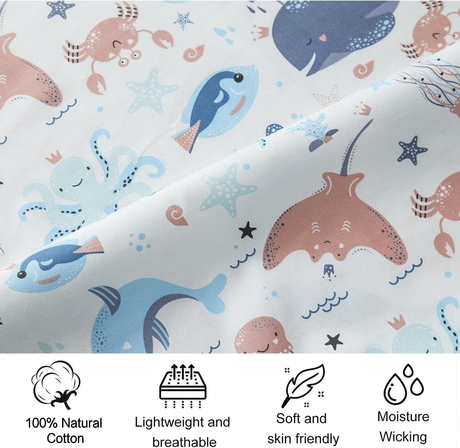 Aisawate Stretchy Ultra Soft Bassinet Sheet Set 2 Pack