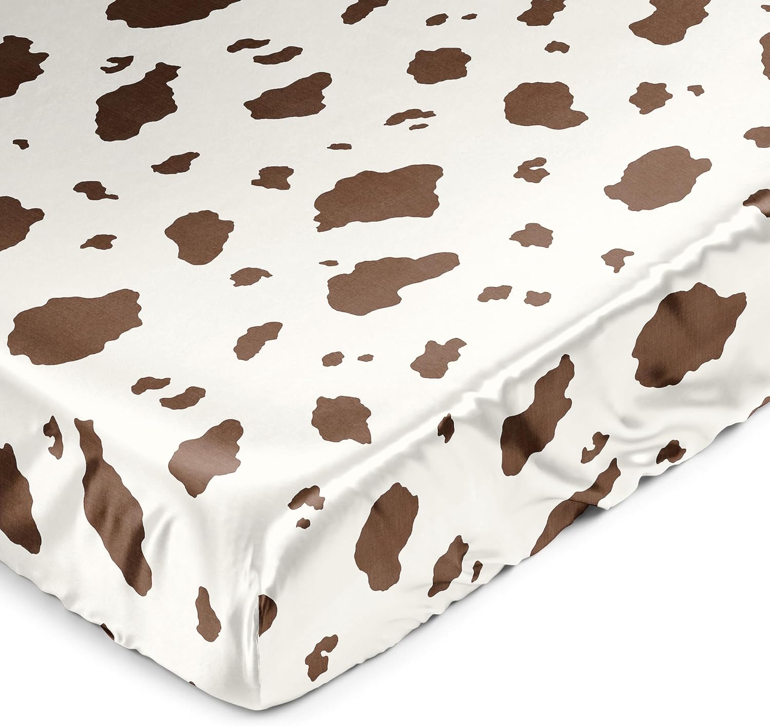 Sweet Jojo Designs Western Cow Print Crib Sheet
