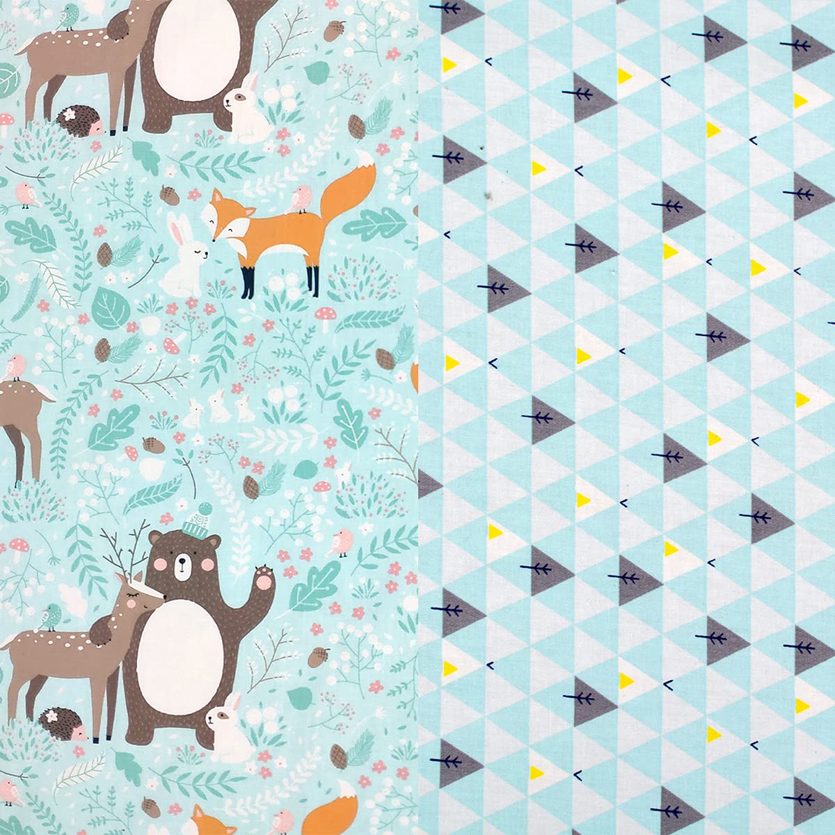 Brandream Boys Animal Crib Bedding Set 3 Piece 100 Cotton