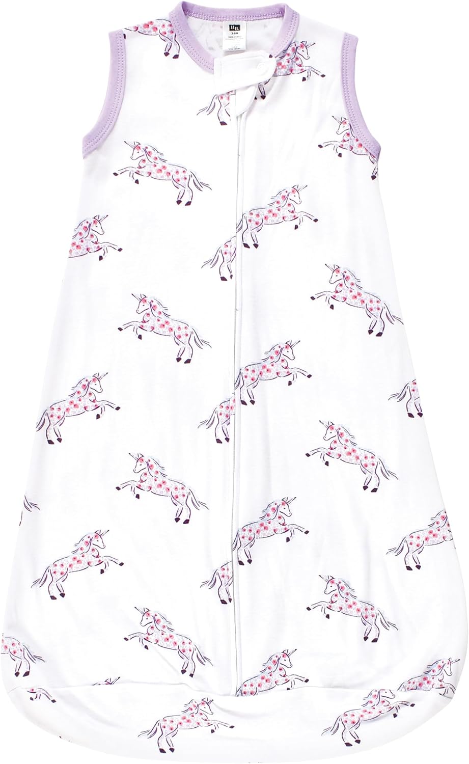 Hudson Baby Unisex Cotton Wearable Sleeping Bag 0-3 Months