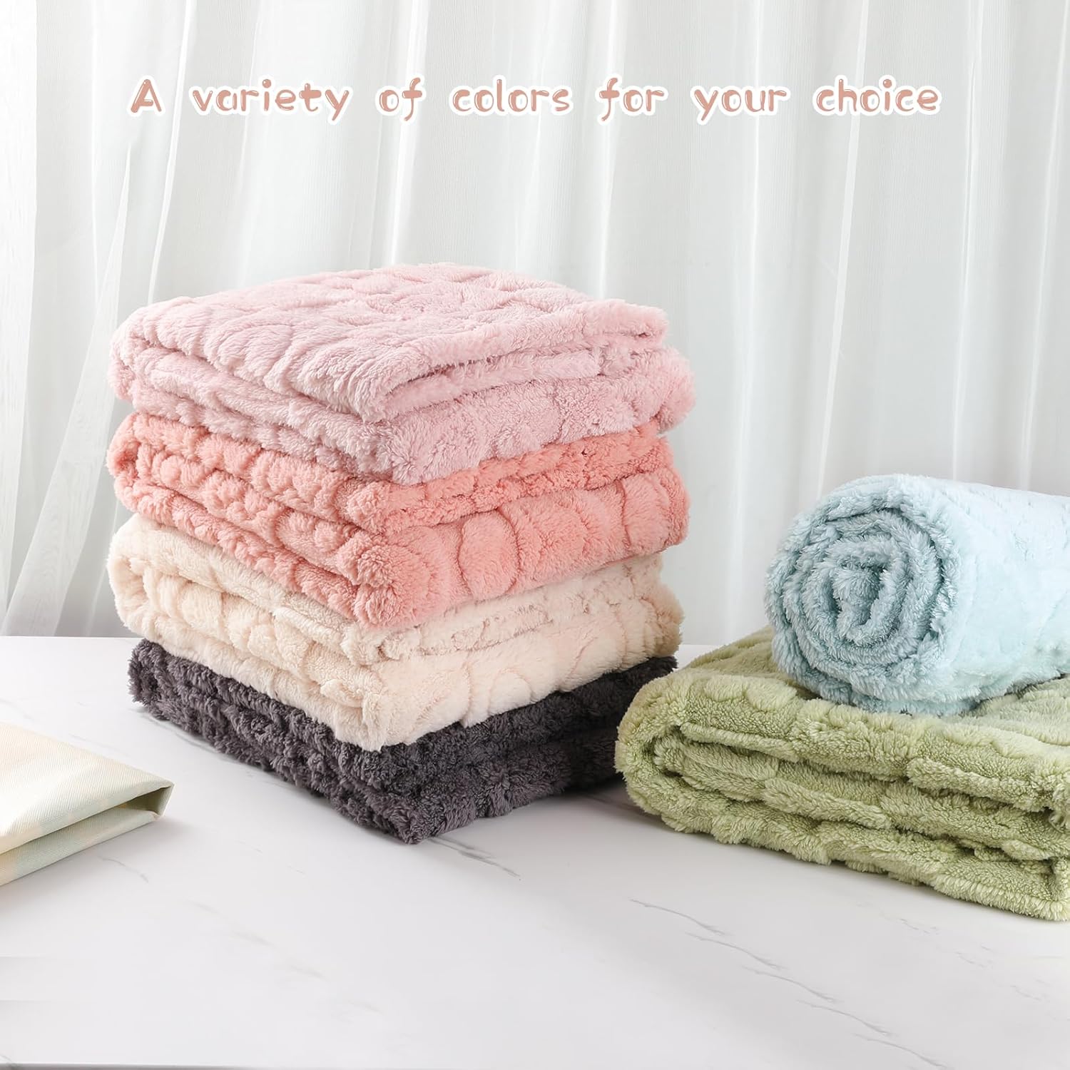 Yagle Mate 4 Pcs Baby Blankets 30x40 Inches