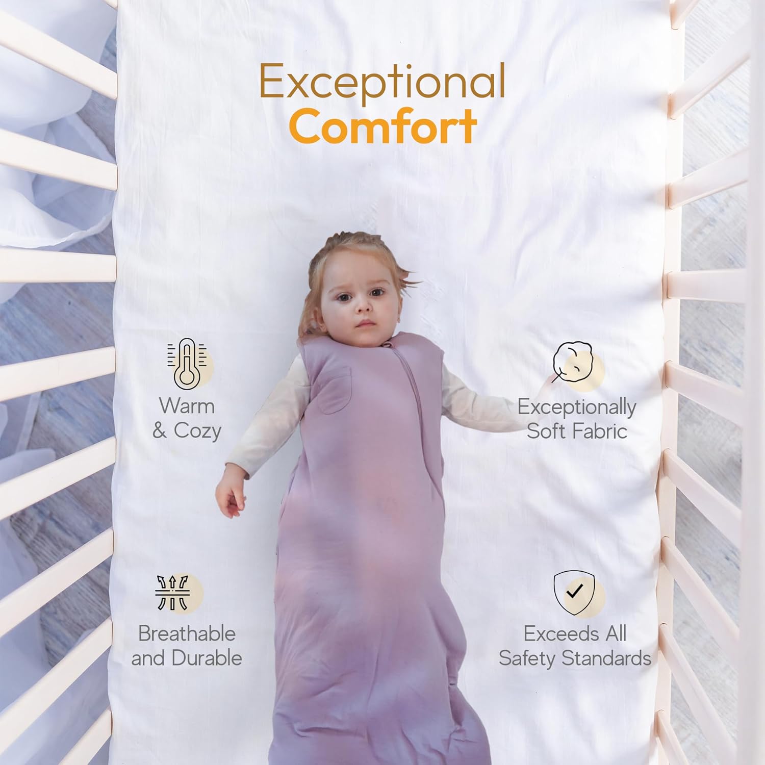 Sleepah Bamboo Rayon Sleep Sack 40 TOG 2-Way Zipper 1