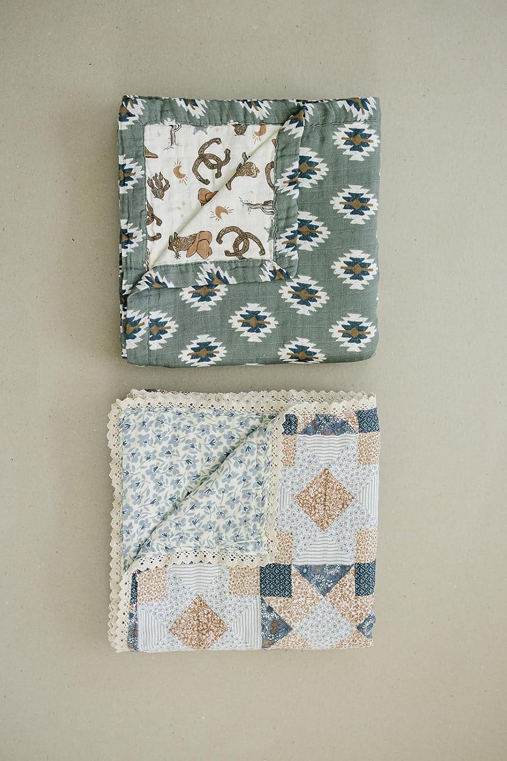 Mebie Baby Muslin Quilt - 47x47 Soft and Durable