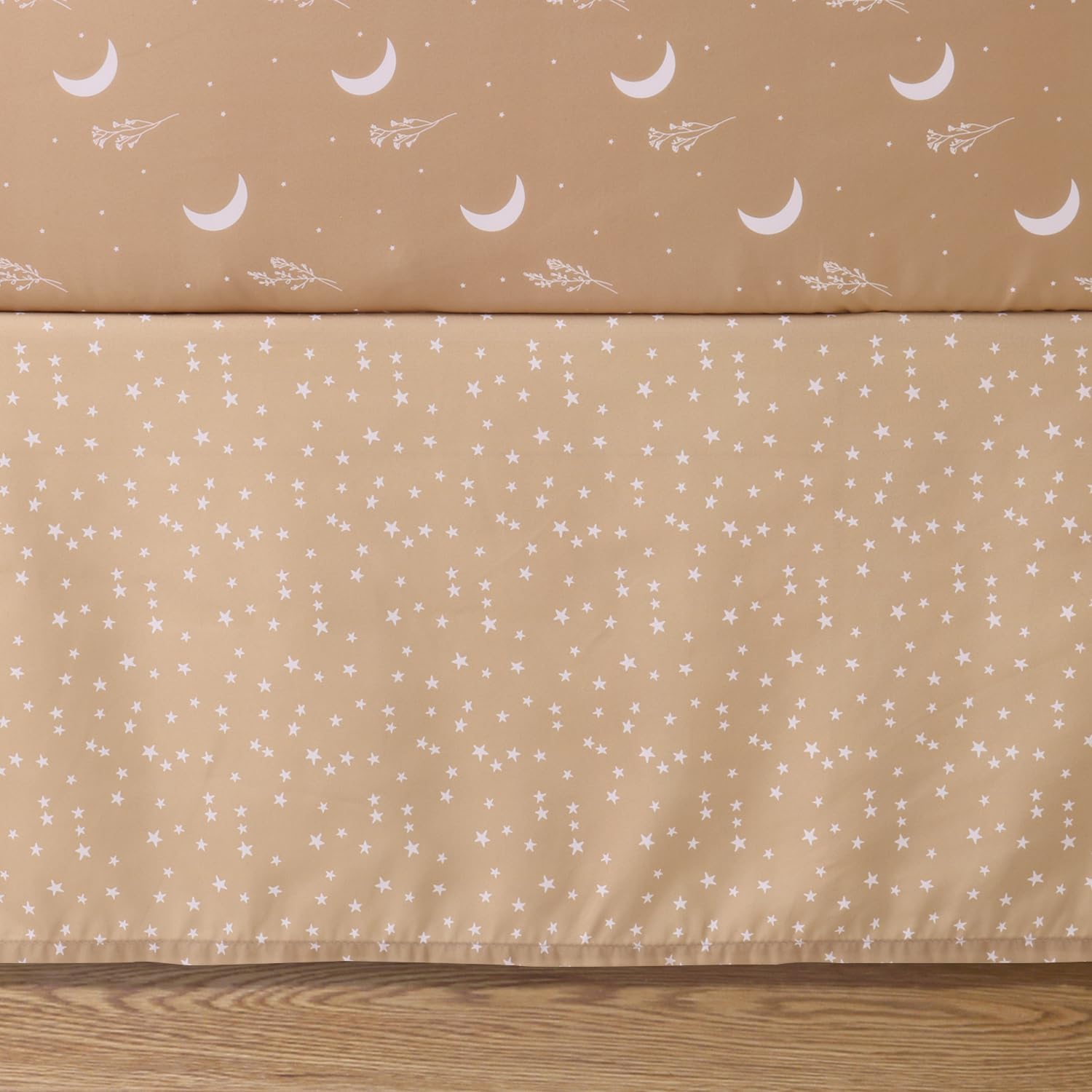 The Peanutshell 3-Piece Crib Bedding Set - Boho Celestial