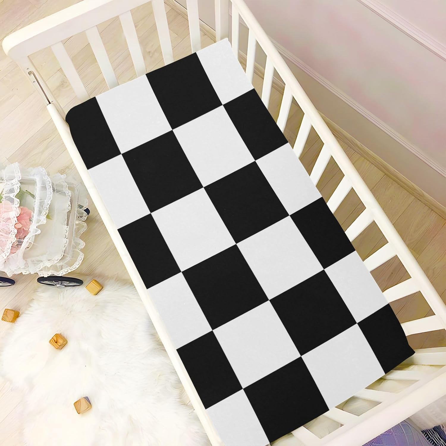 ElliTarr Breathable Soft Crib Mattress Sheet 39x27 Inch
