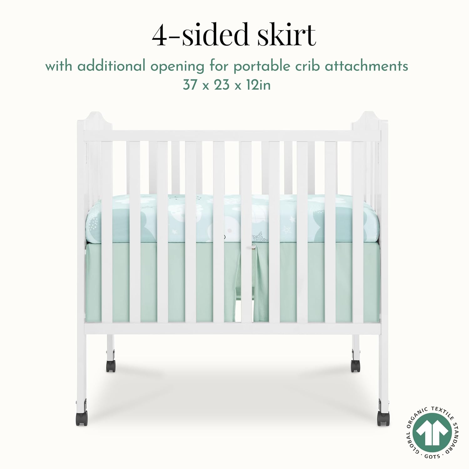 Evolur Buybuy Baby Dreamer Crib Bedding Set 3 Piece