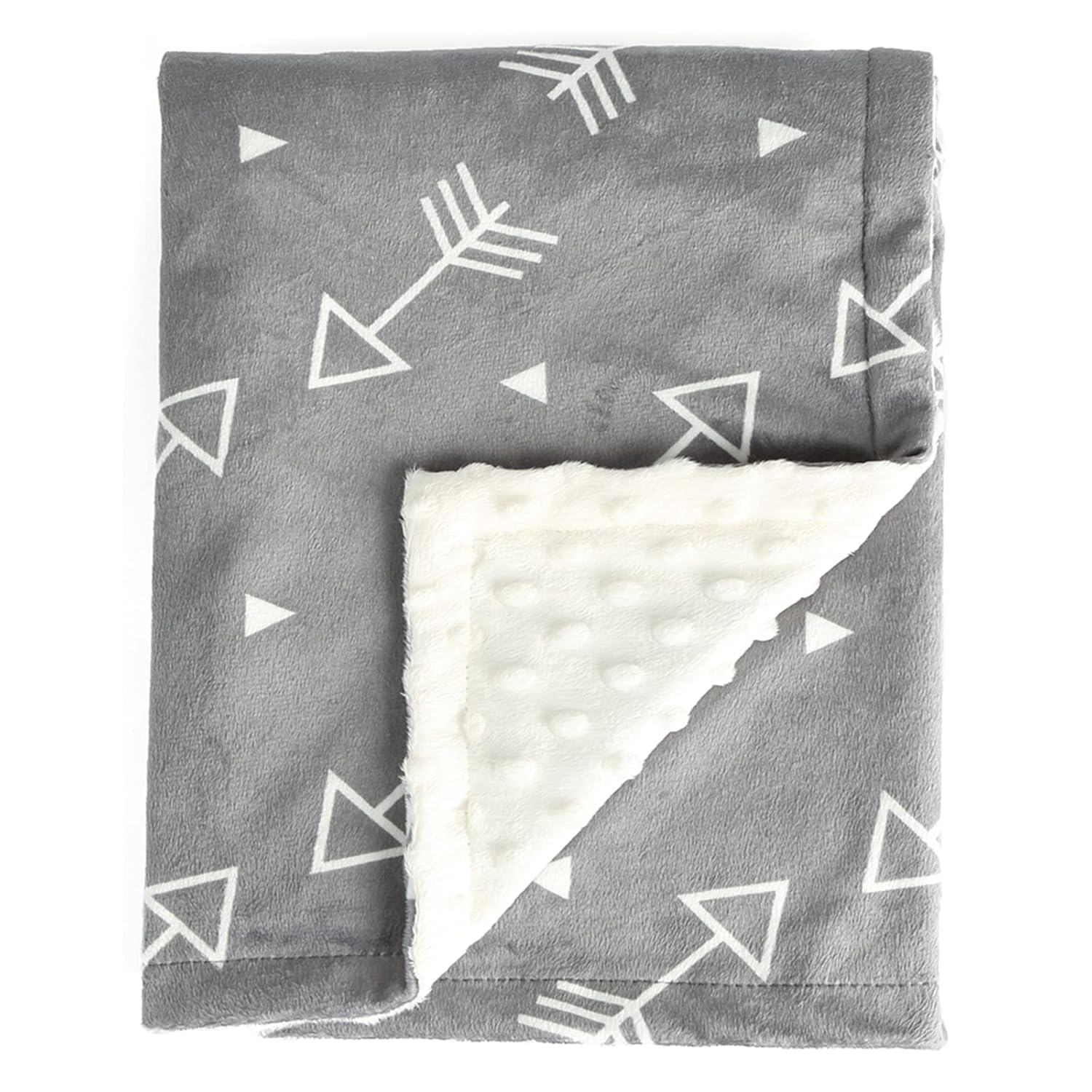 BORITAR Baby Blanket Minky 30 x 40 Inch