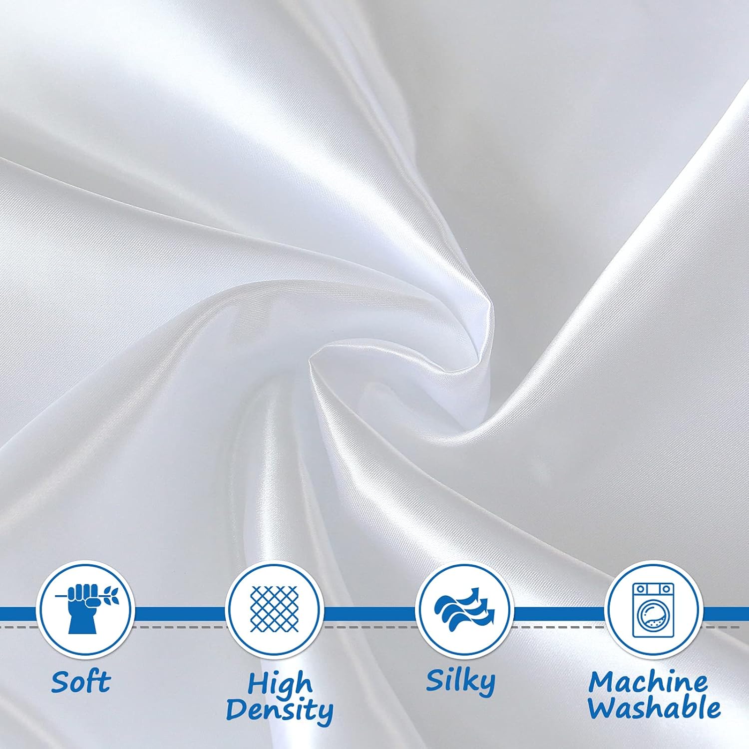 Coldwind 2 Pack Satin Bassinet Sheets for Baby Hair