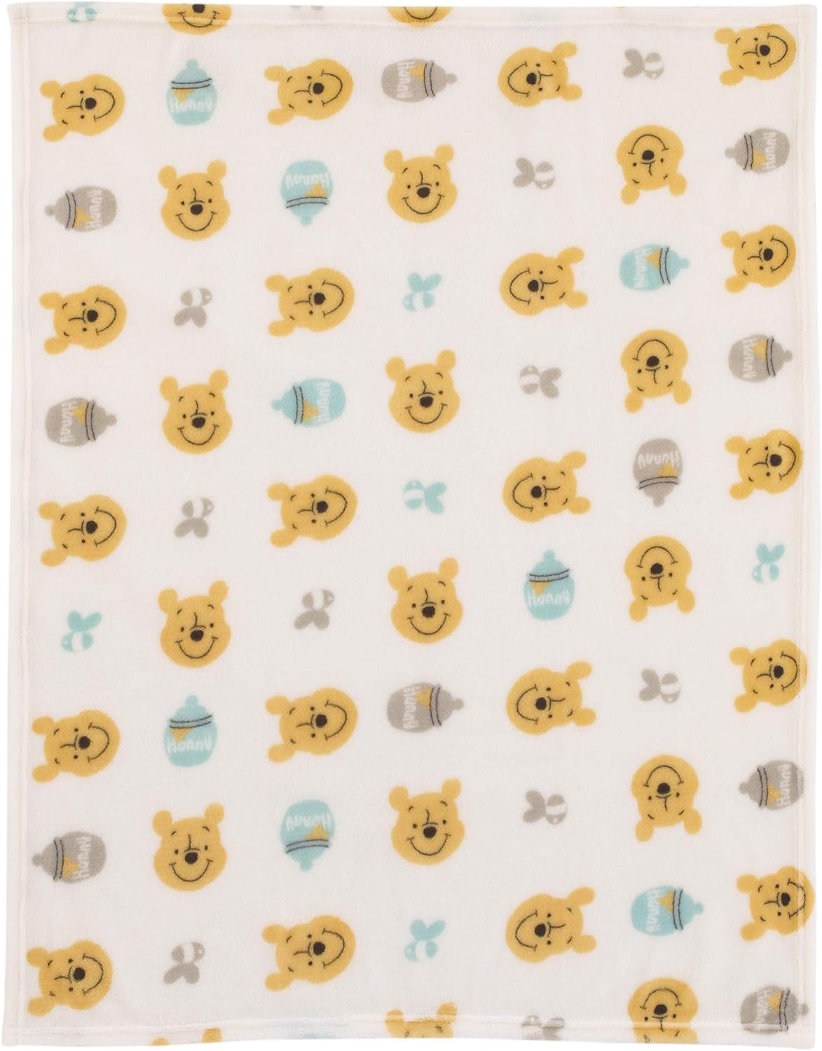 Disney Winnie The Pooh Baby Blanket - Soft Plush 30x36