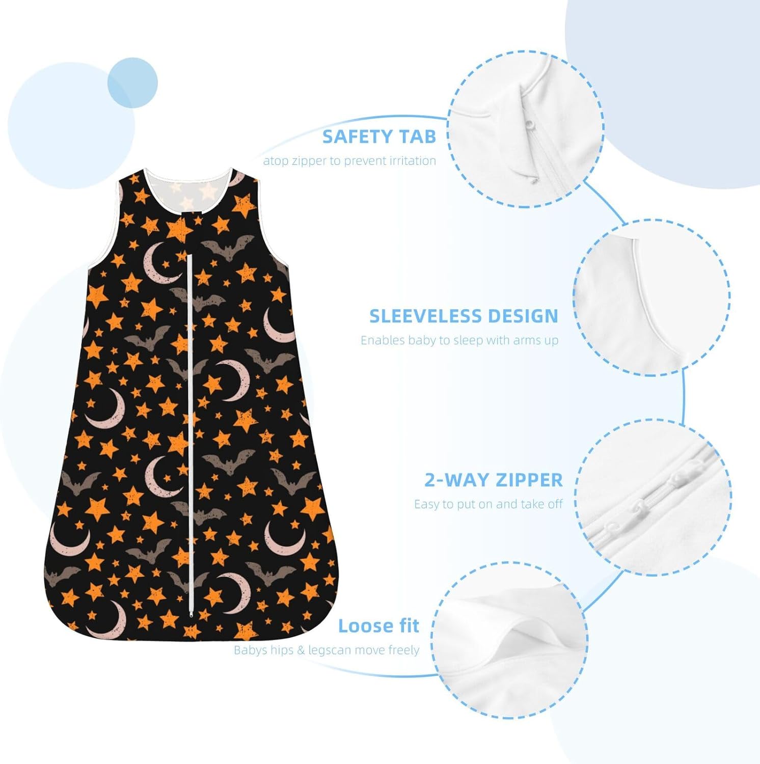 Muishi Wearable Blanket for Babies Newborn 0-24 Months