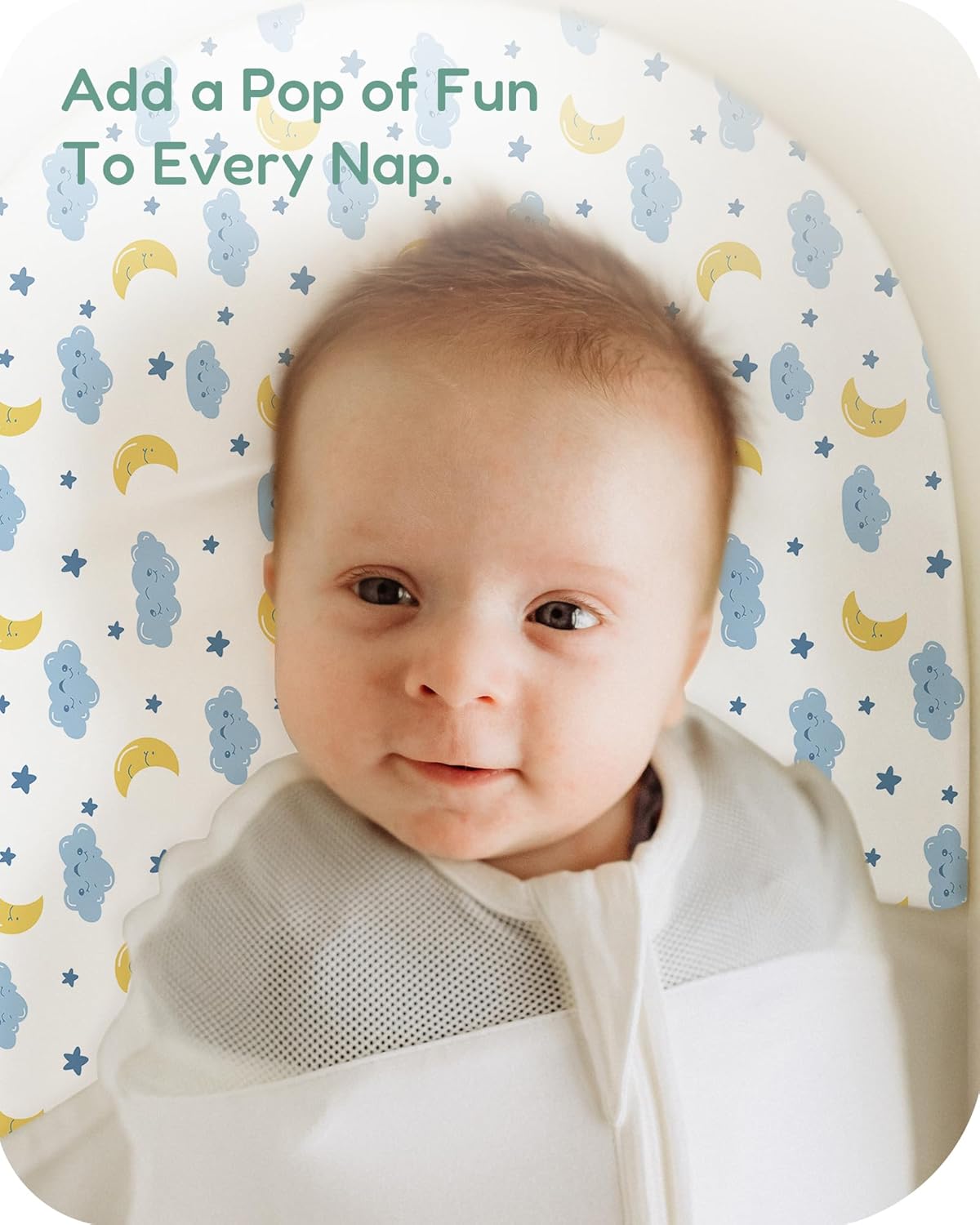TOTCHILL Baby Bassinet Sheets 2-Pack Set
