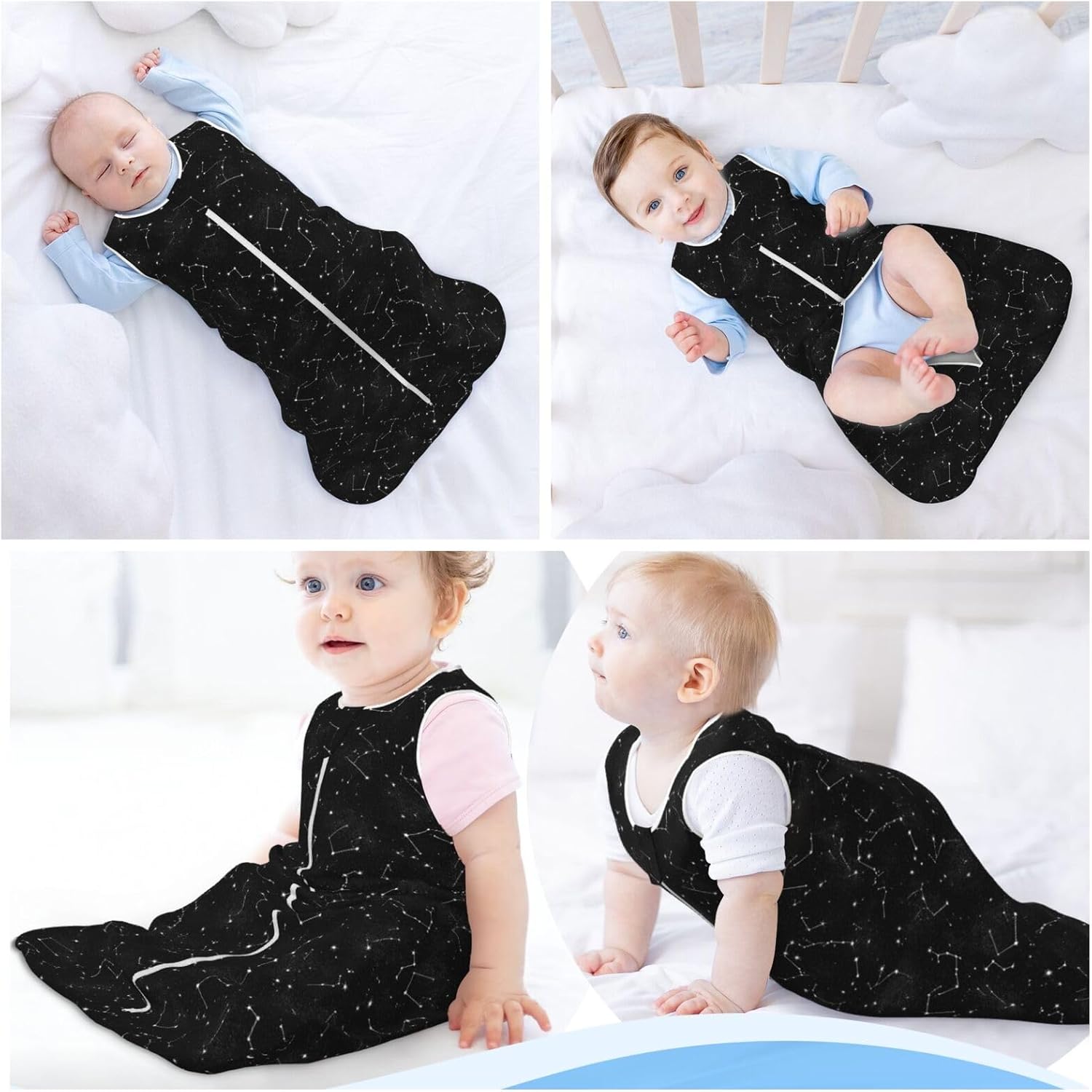 Muishi Baby Wearable Blanket Sleep Sack for Newborn to 2 Years