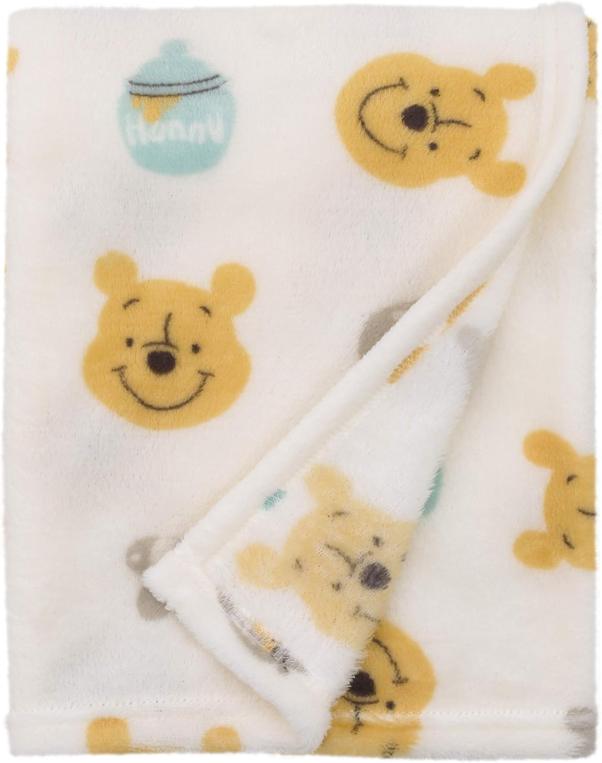 Disney Winnie The Pooh Baby Blanket - Soft Plush 30x36