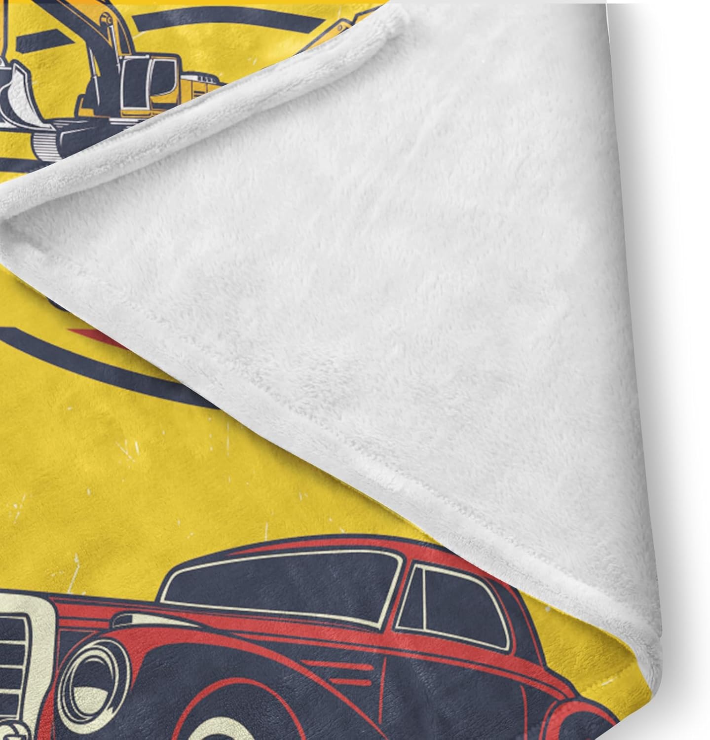 Custom Crib Bedding Set with Car Design
