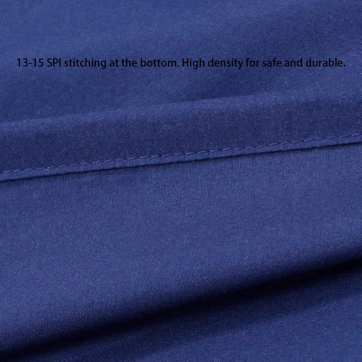 CaSaJa Navy Bassinet Sheet Set 3 Pack