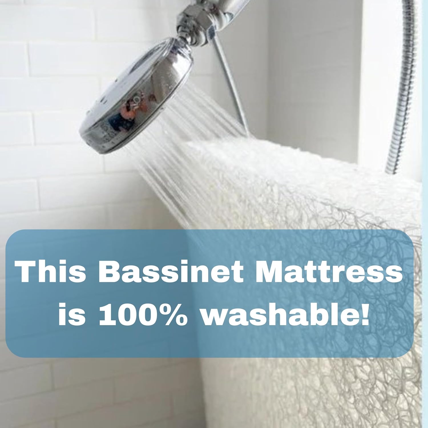 First Essentials Bassinet Cradle Mattress Pad 17X35 Rectangular