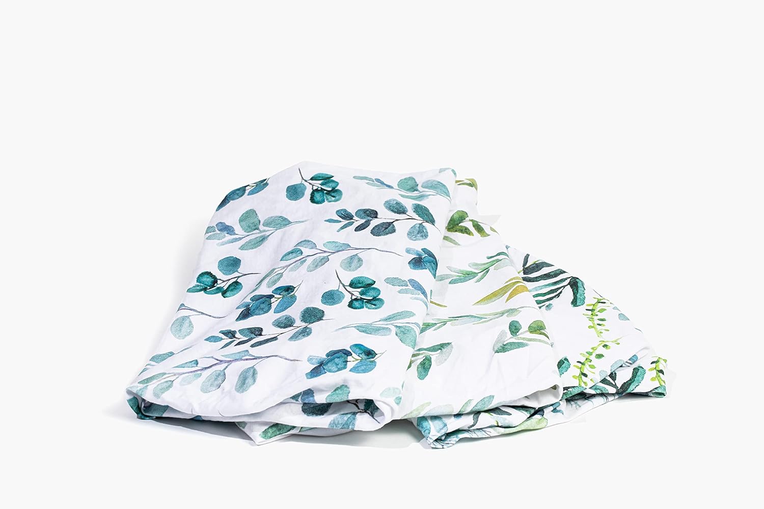 3 Fitted Bassinet Sheets Leafy Set - Oeko-Tex Cotton