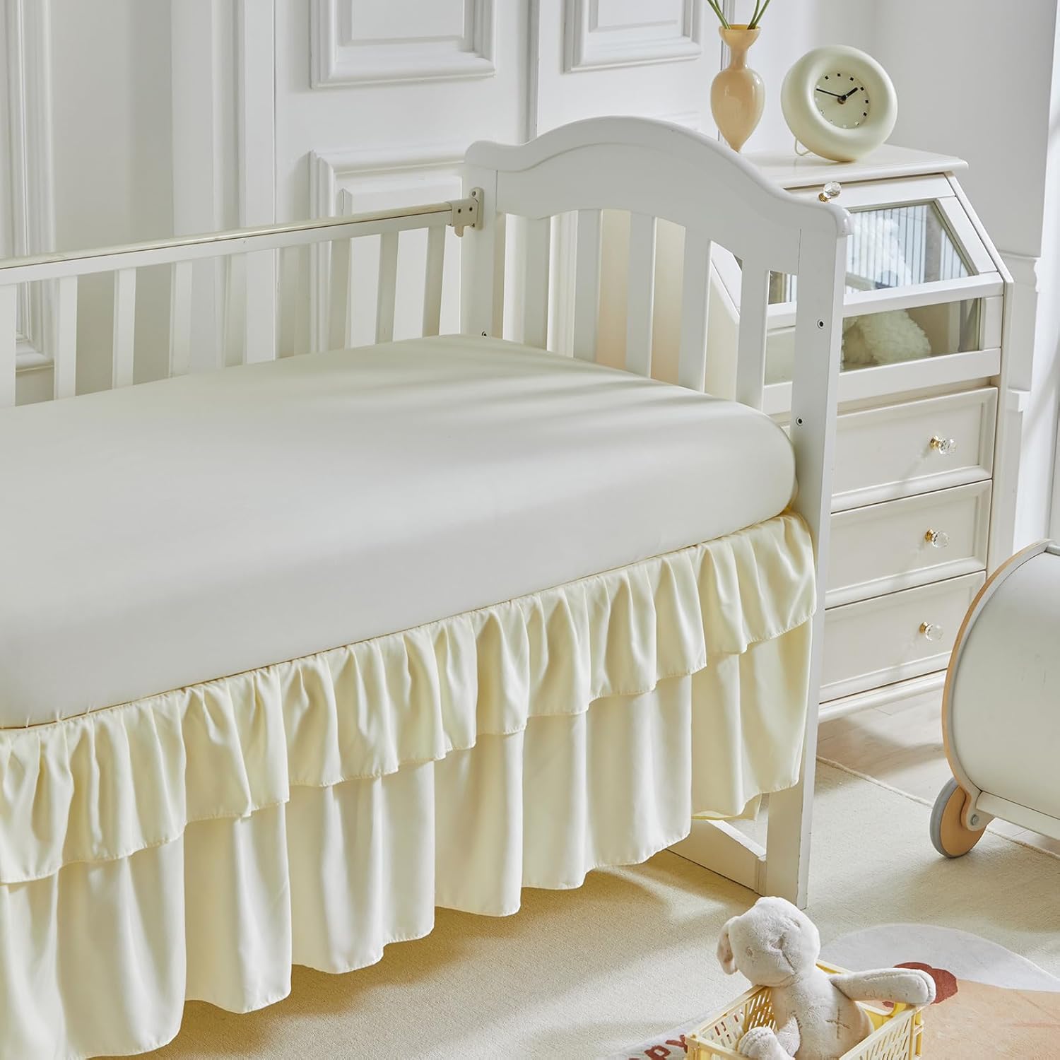 UOZZI BEDDING 3 Piece Crib Bedding Set