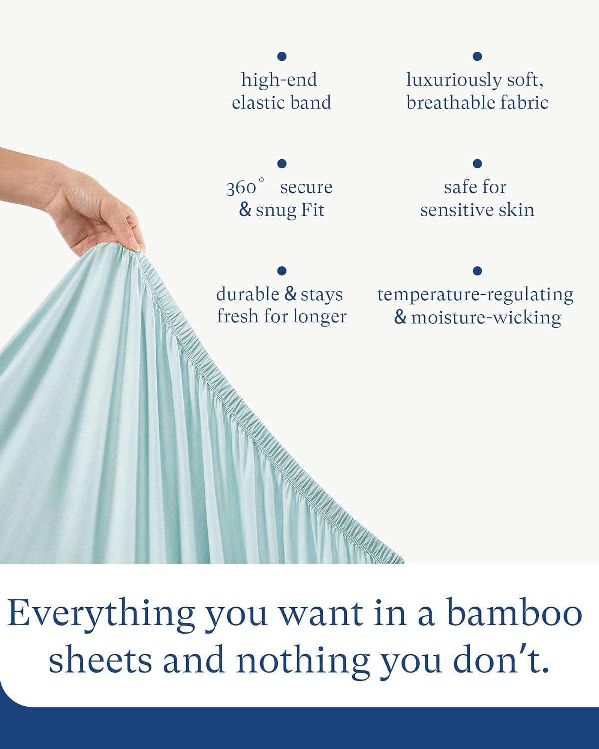 PurComfy Supersoft Bamboo Viscose Bassinet Sheets 2-Pack