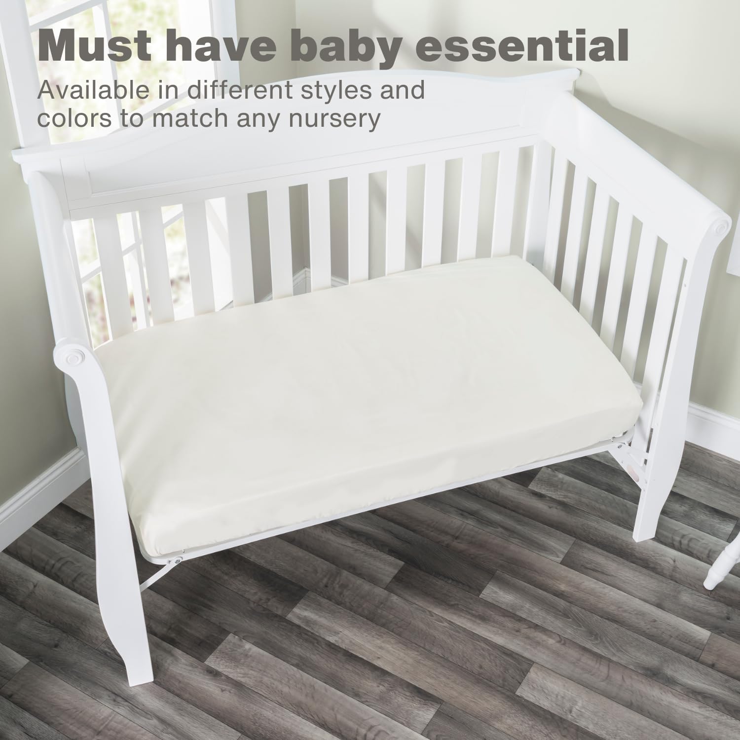 Everyday Kids 2 Pack Fitted Crib Sheets