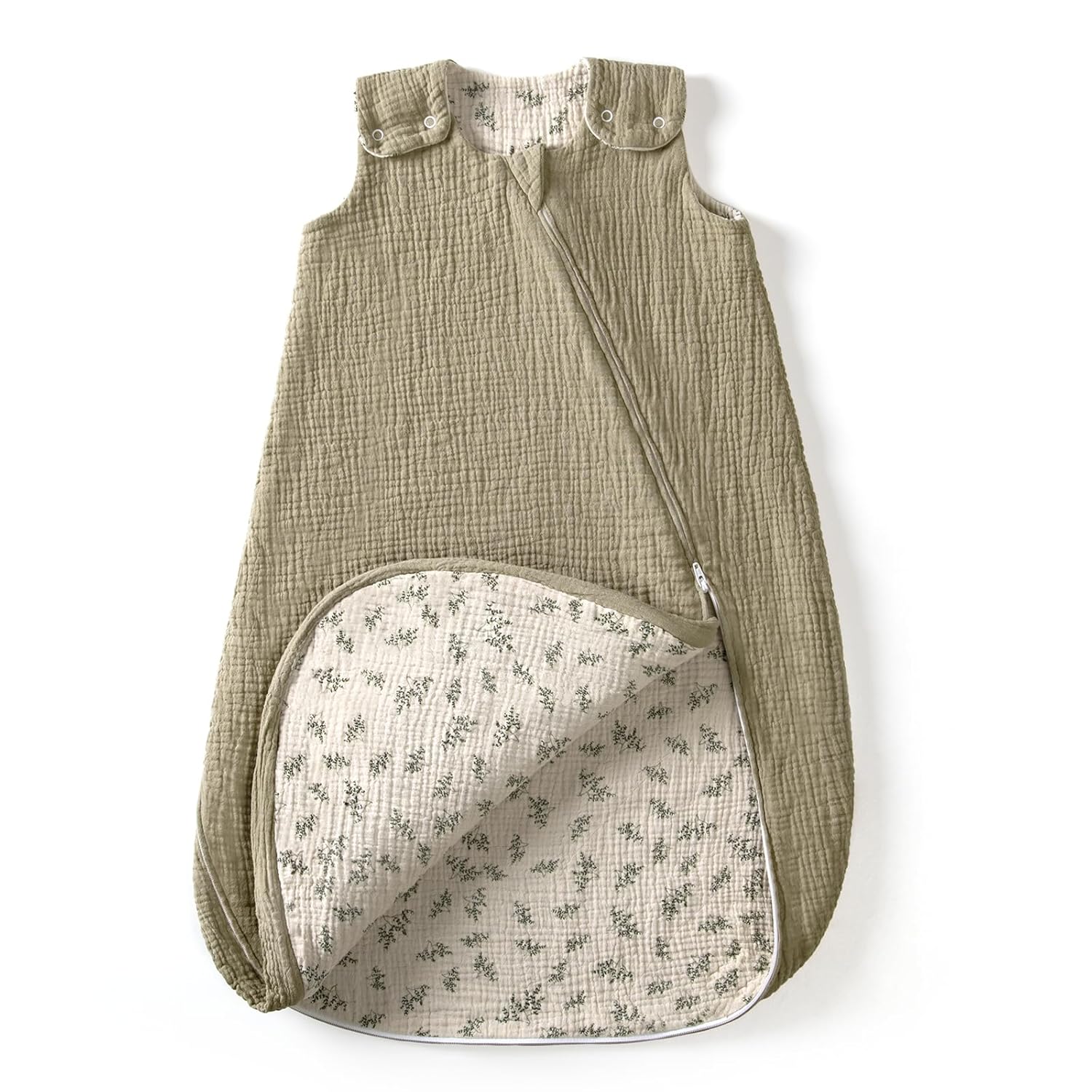 lulumoon Muslin Sleep Sack for Baby 3-9 Months 1