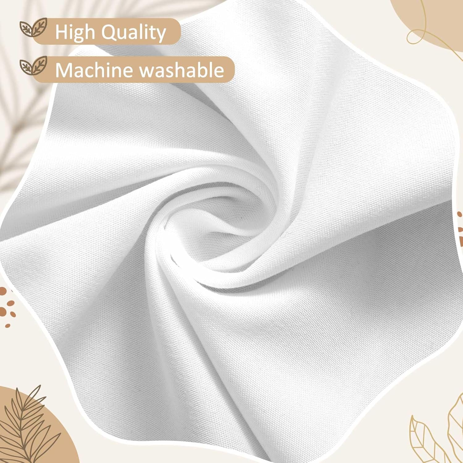 Hahafelt White Scalloped Crib Skirt 28x52 with 14 Drop Pleated Dust Ruffle