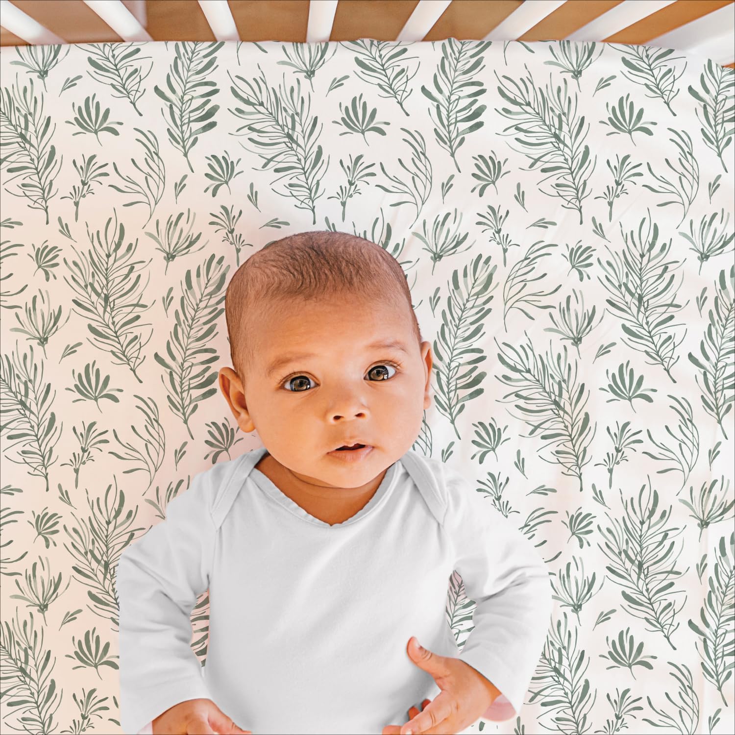 The Peanutshell 3 Piece Baby Crib Bedding Set for Boys Girls