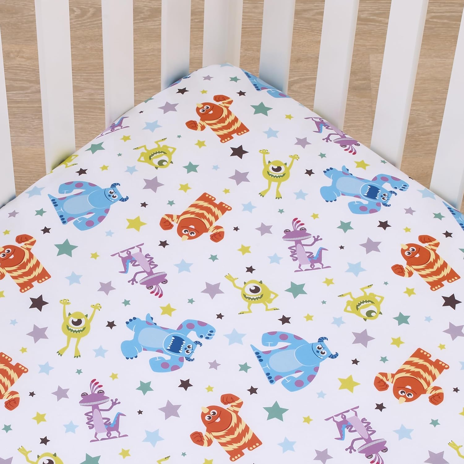 Disney Monsters Inc Super Soft Mini Crib Sheet