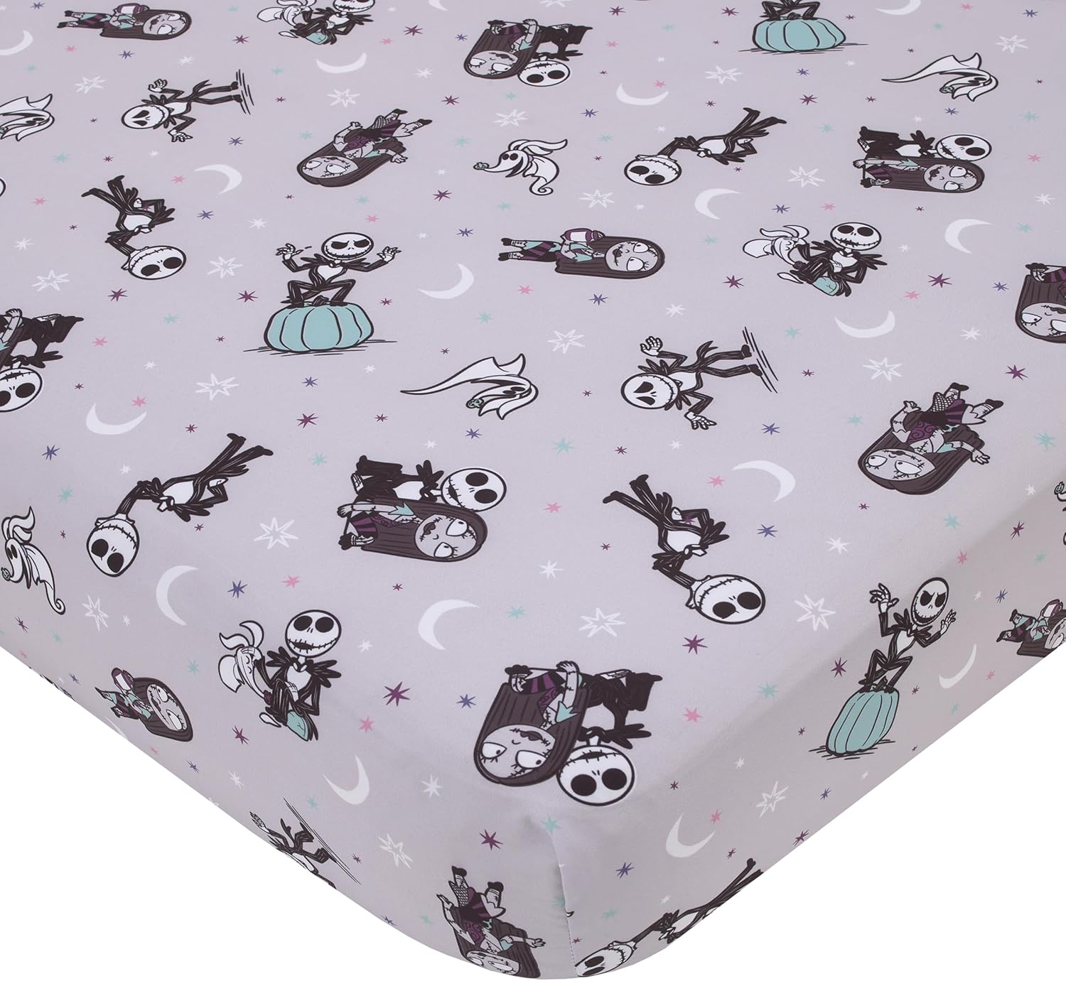 NoJo Disney Nightmare Before Christmas Crib Sheet 1