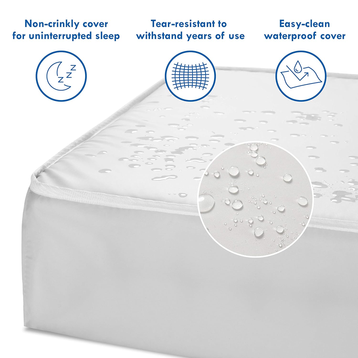 DaVinci Complete Slumber Mini Crib Mattress Firm Lightweight Waterproof Greenguard Gold Certified