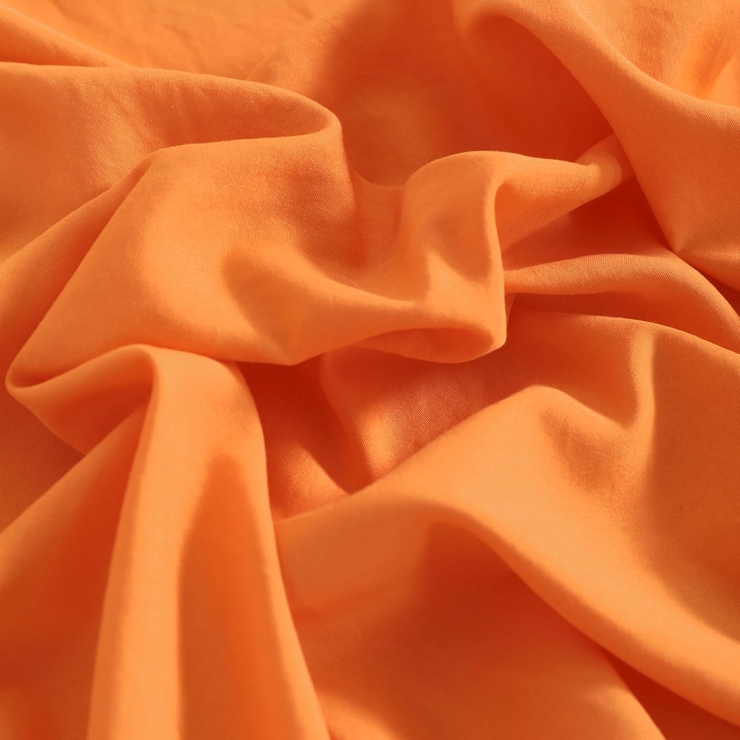 FLXXIE Toddler Bedding Set - 4 Piece Microfiber Set in Orange