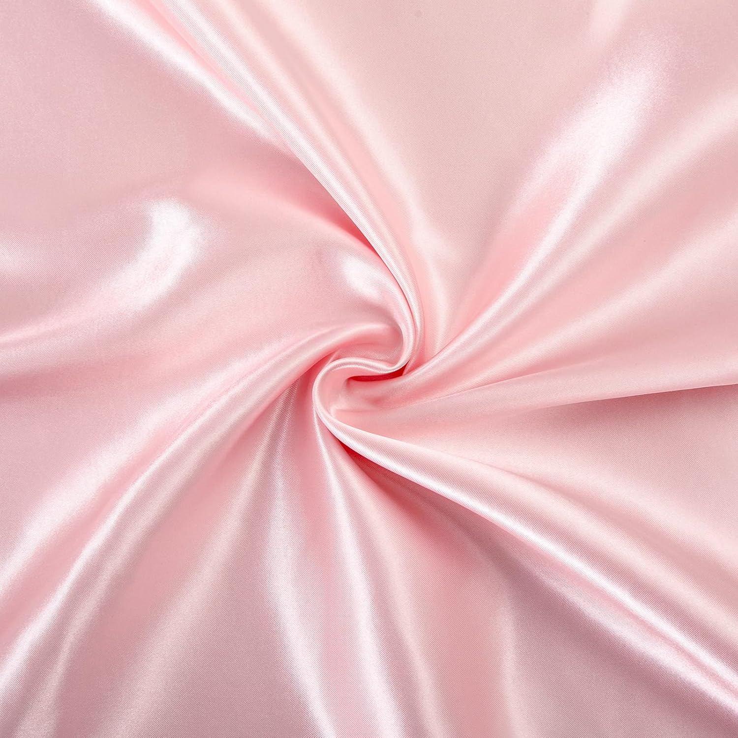 SiinvdaBZX 2-Piece Satin Crib Set - Pink