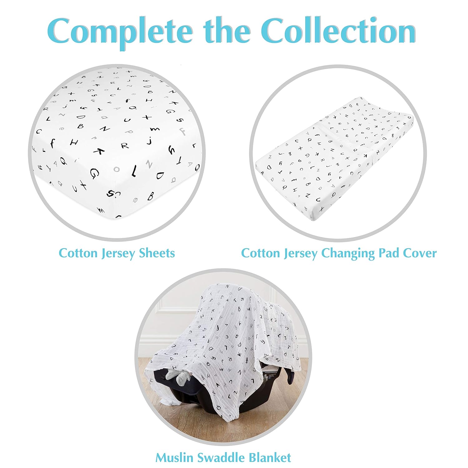 TL Care Natural Cotton Pack N Play Sheet 39 x 27