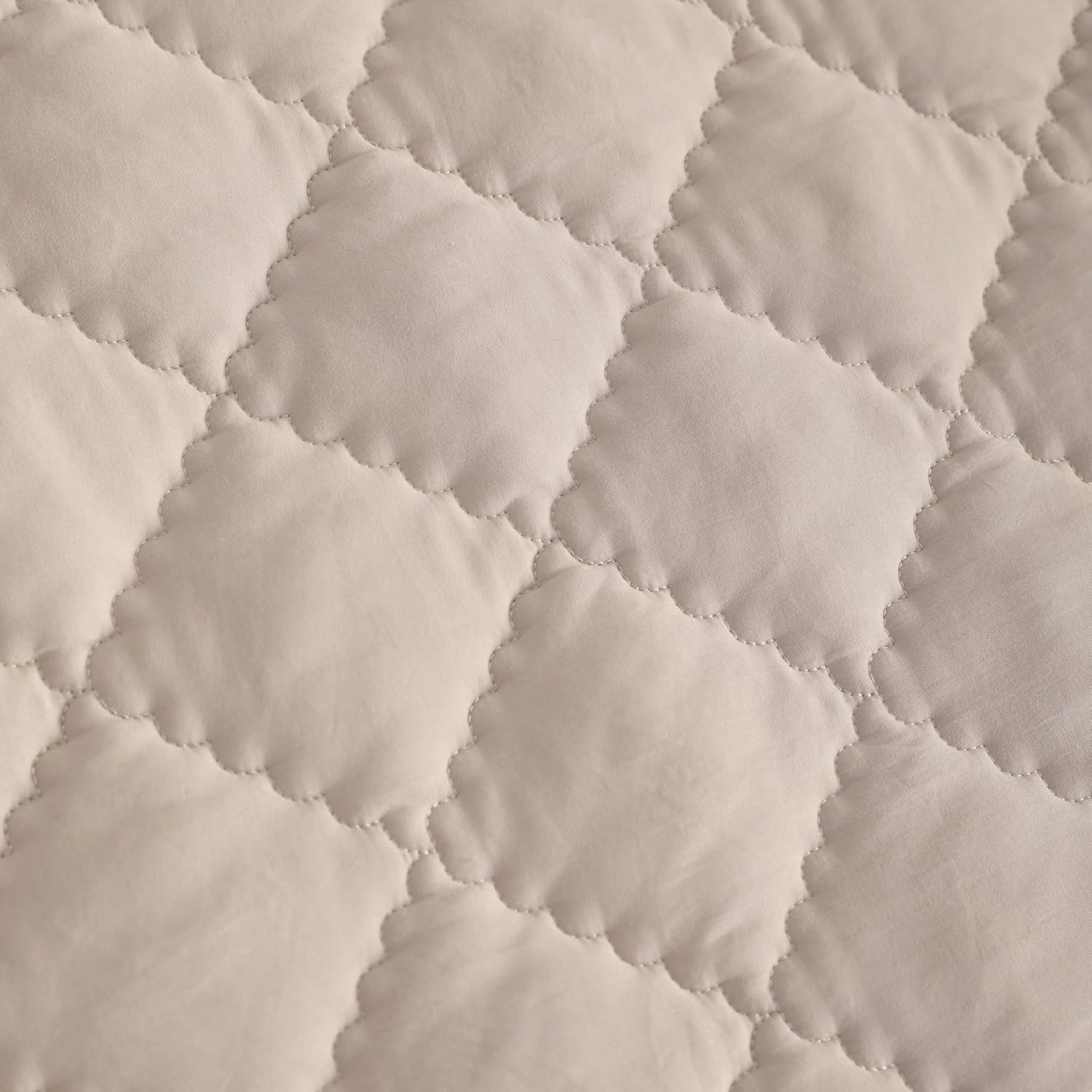 NTBAY Toddler Comforter Lightweight Warm Microfiber Quilt 39x47 Inches Taupe