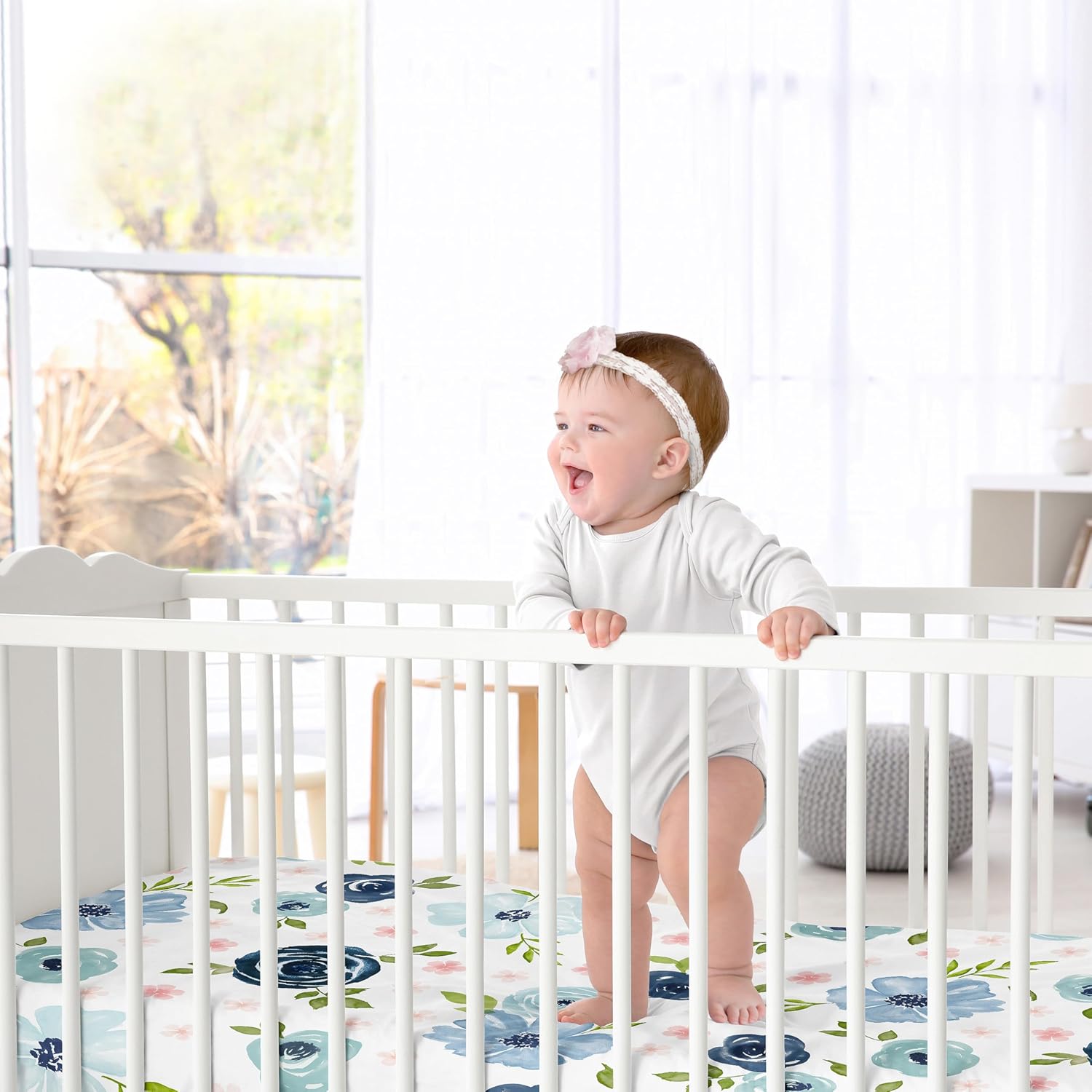 Sweet Jojo Designs Blush Pink Crib Sheet