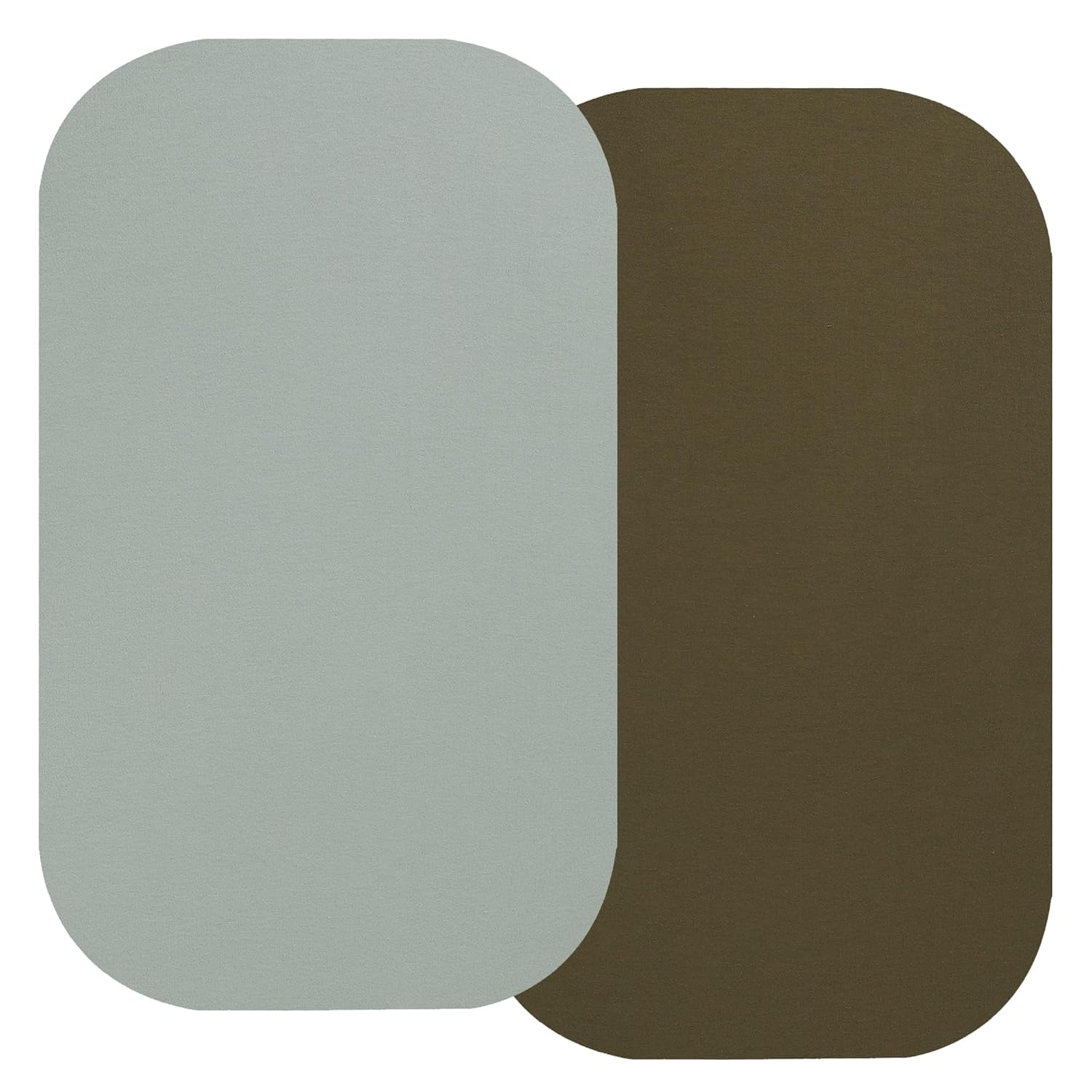100 Organic Cotton Bassinet Sheets 2 Pack