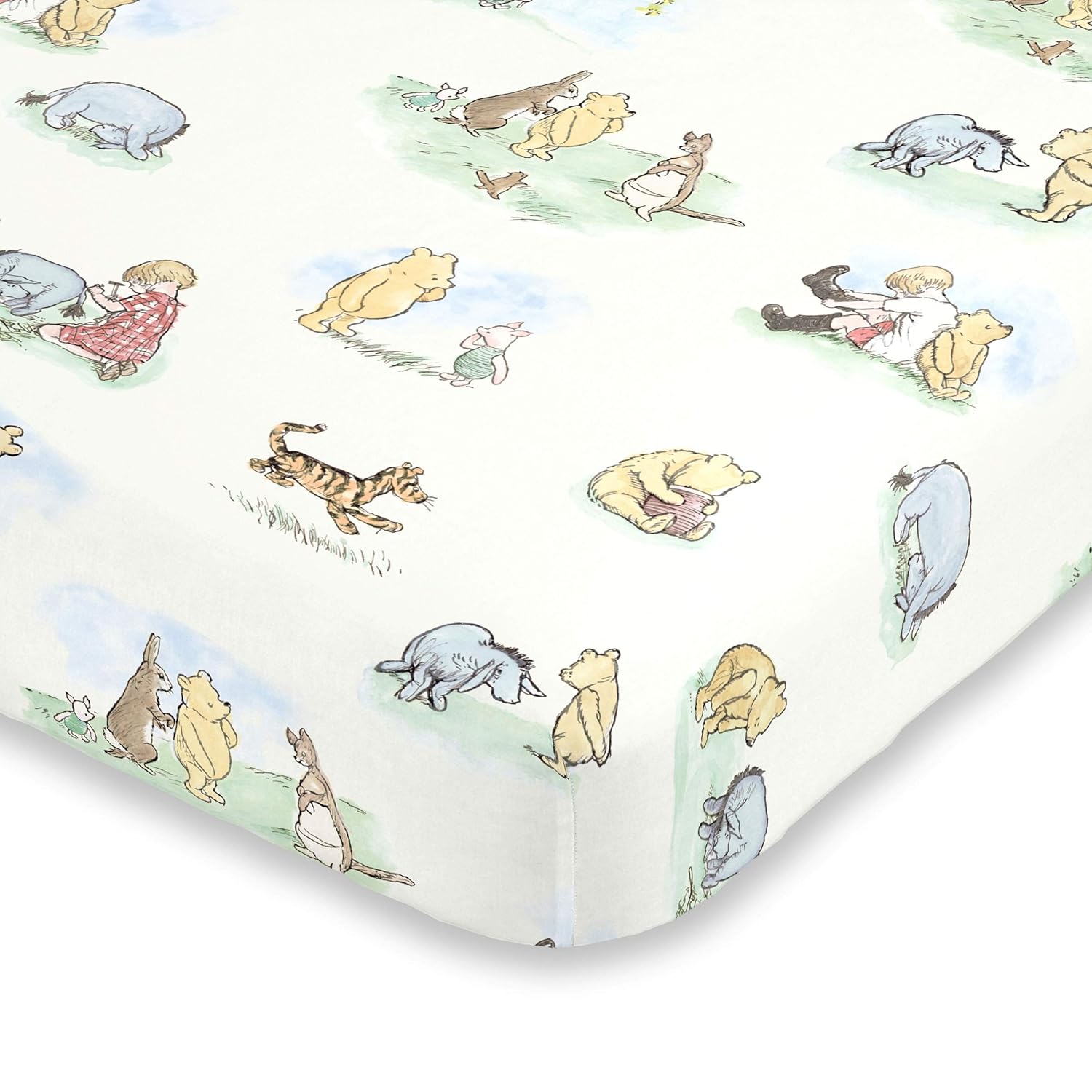 Disney Winnie The Pooh Crib Bedding Set 6 Piece
