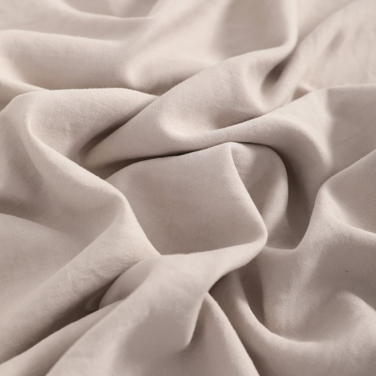 NTBAY Toddler Bedding Set - 4 Piece Taupe