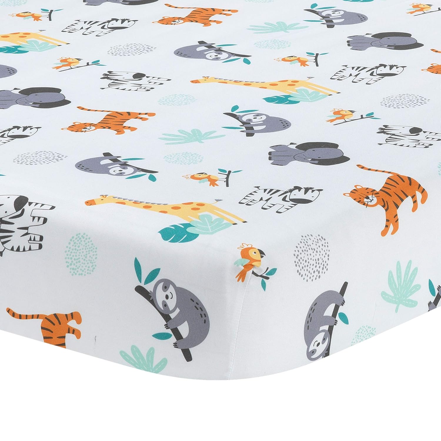 Bedtime Originals Mighty Jungle 3-Piece Crib Bedding Set 1