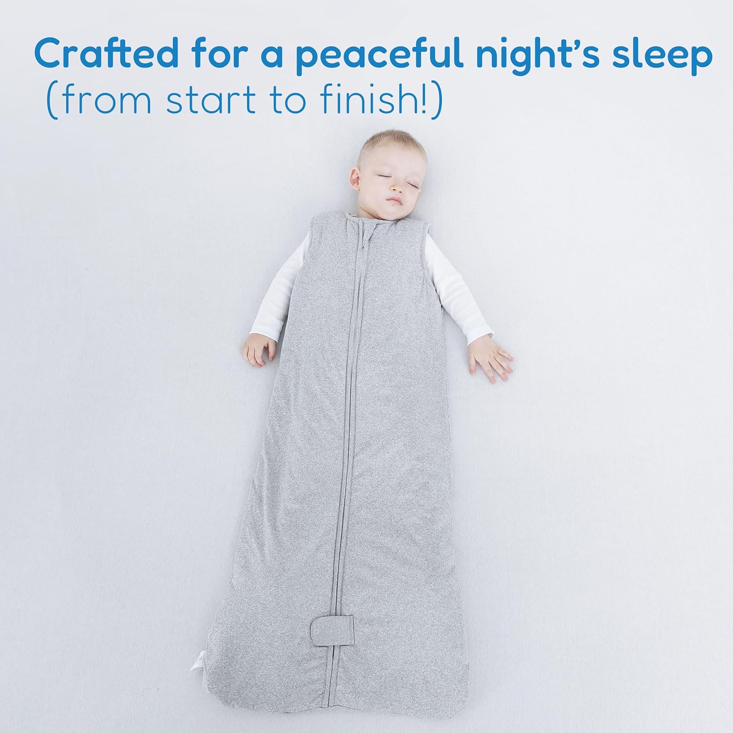TotAha Toddler Sleep Sack 10 TOG Grey