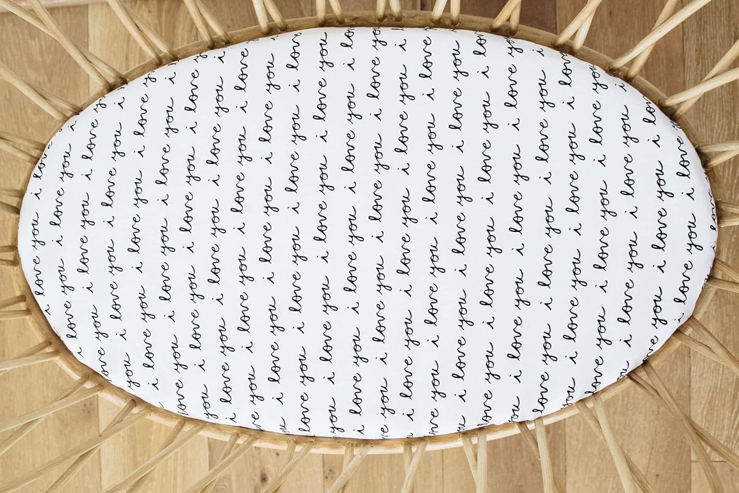 Bassinet Fitted Sheet - 100 Cotton Gender Neutral Universal Fit