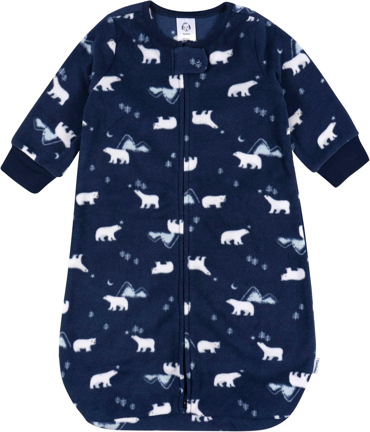 Gerber Unisex Fleece Wearable Blanket for Baby