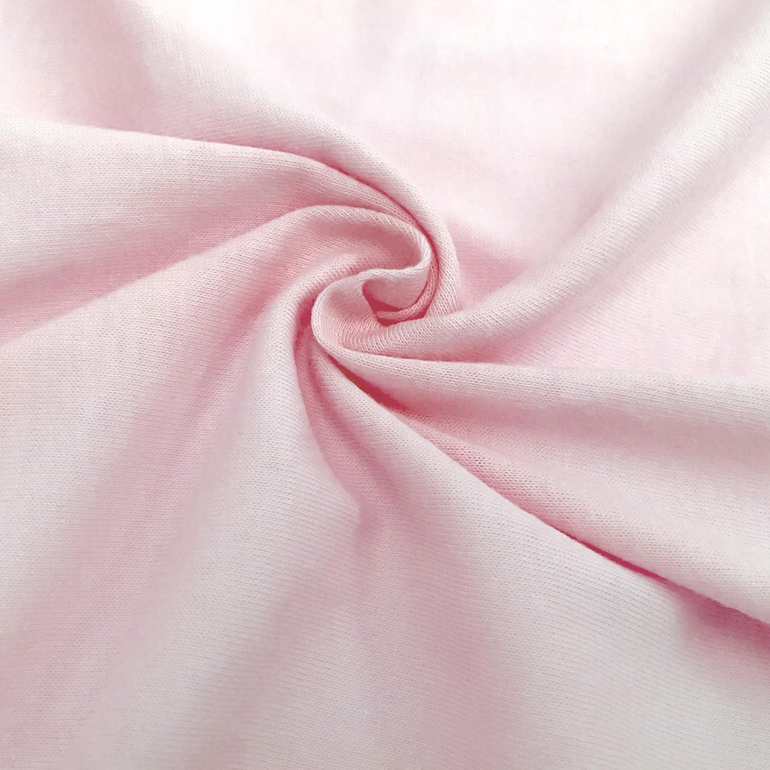 TL Care Supreme Natural Cotton Cradle Sheet for Girls Pink