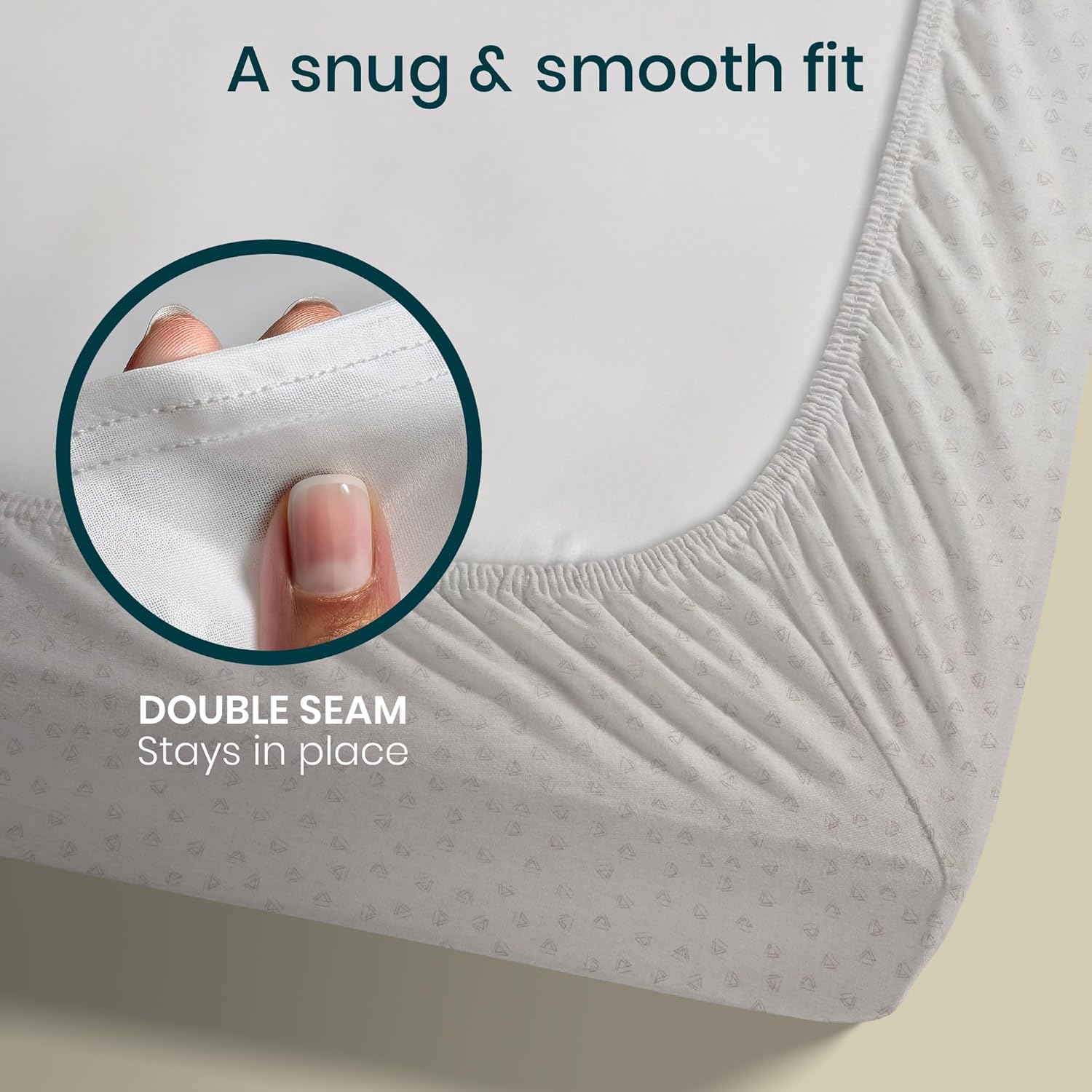 Premium Bassinet Sheets 2 Pack - Soft Bamboo Jersey Breathable and Durable