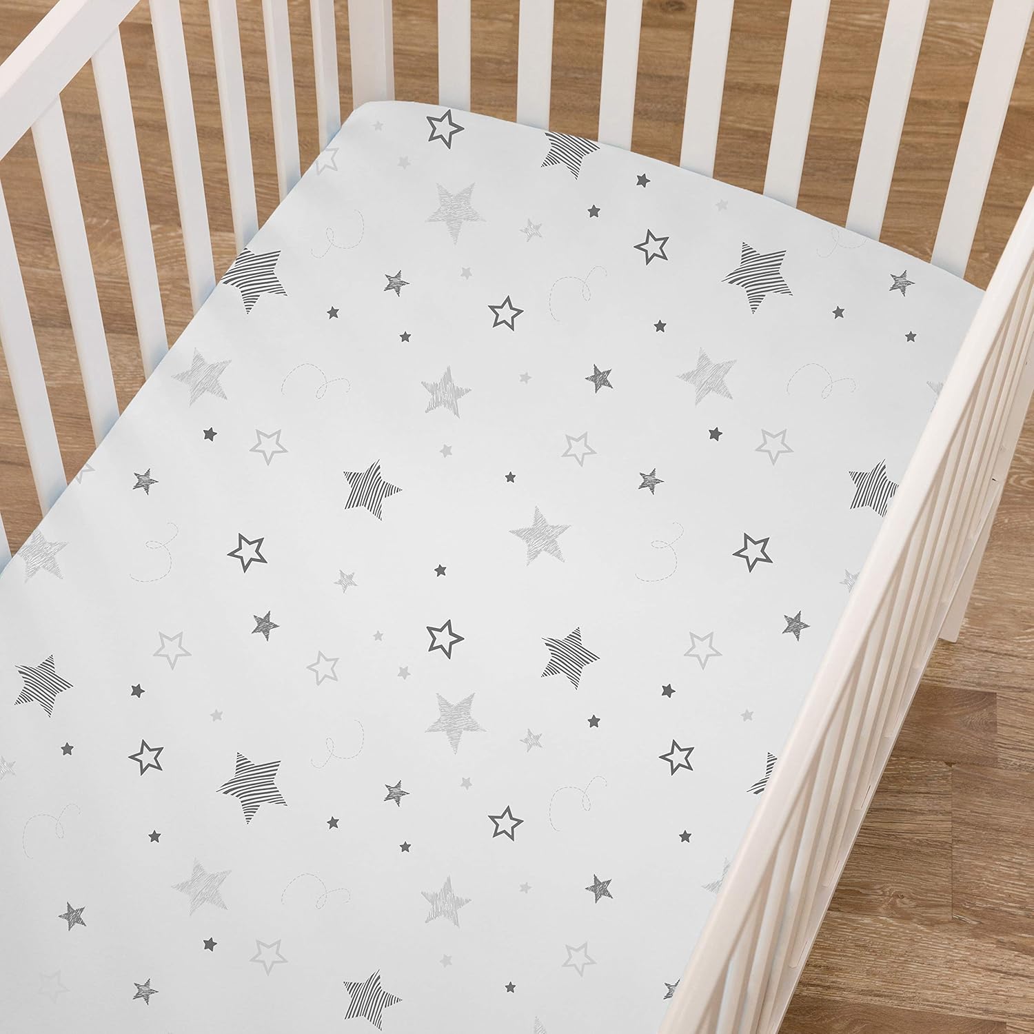 TL Care 100 Cotton Mini Crib Sheet 38x24