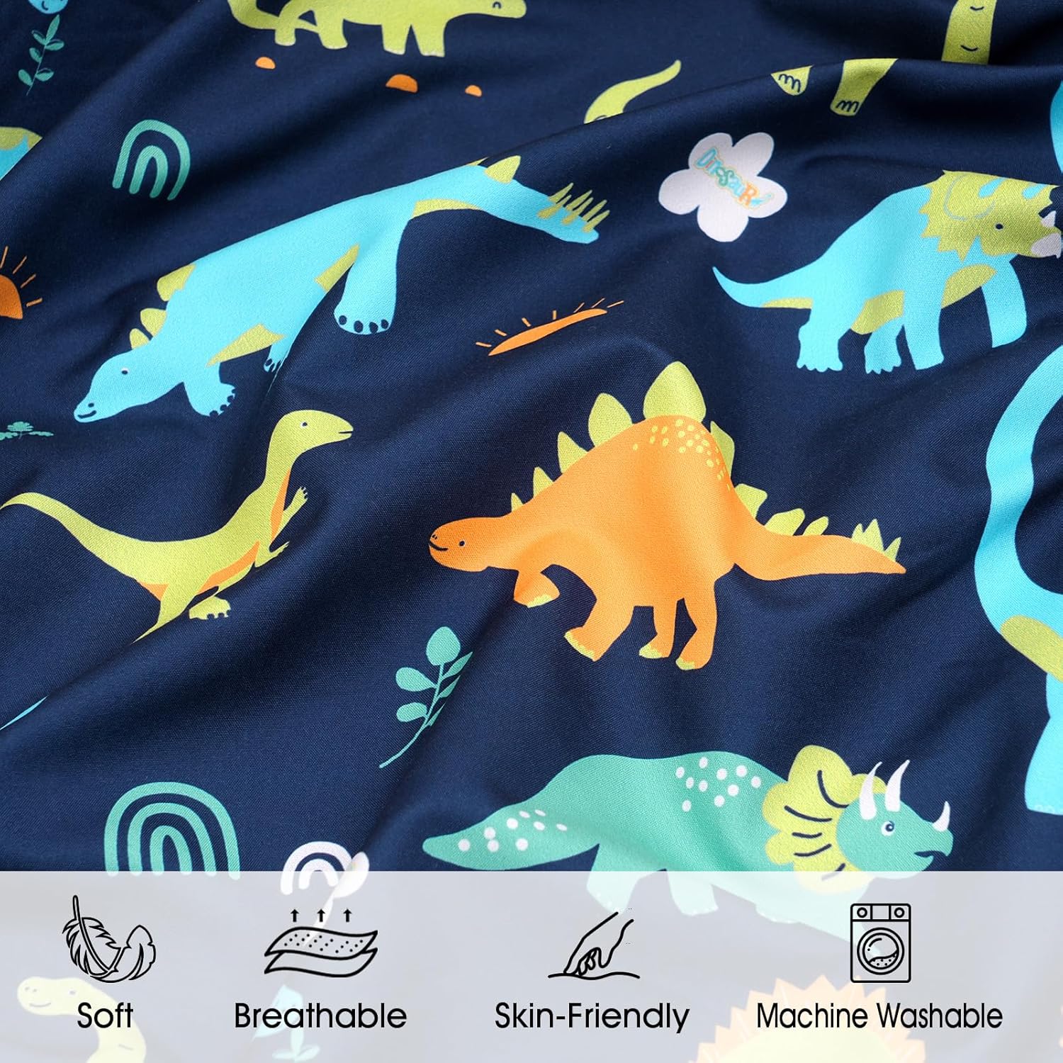 PHF Dinosaur Bassinet Sheet Set 2 Pack 1