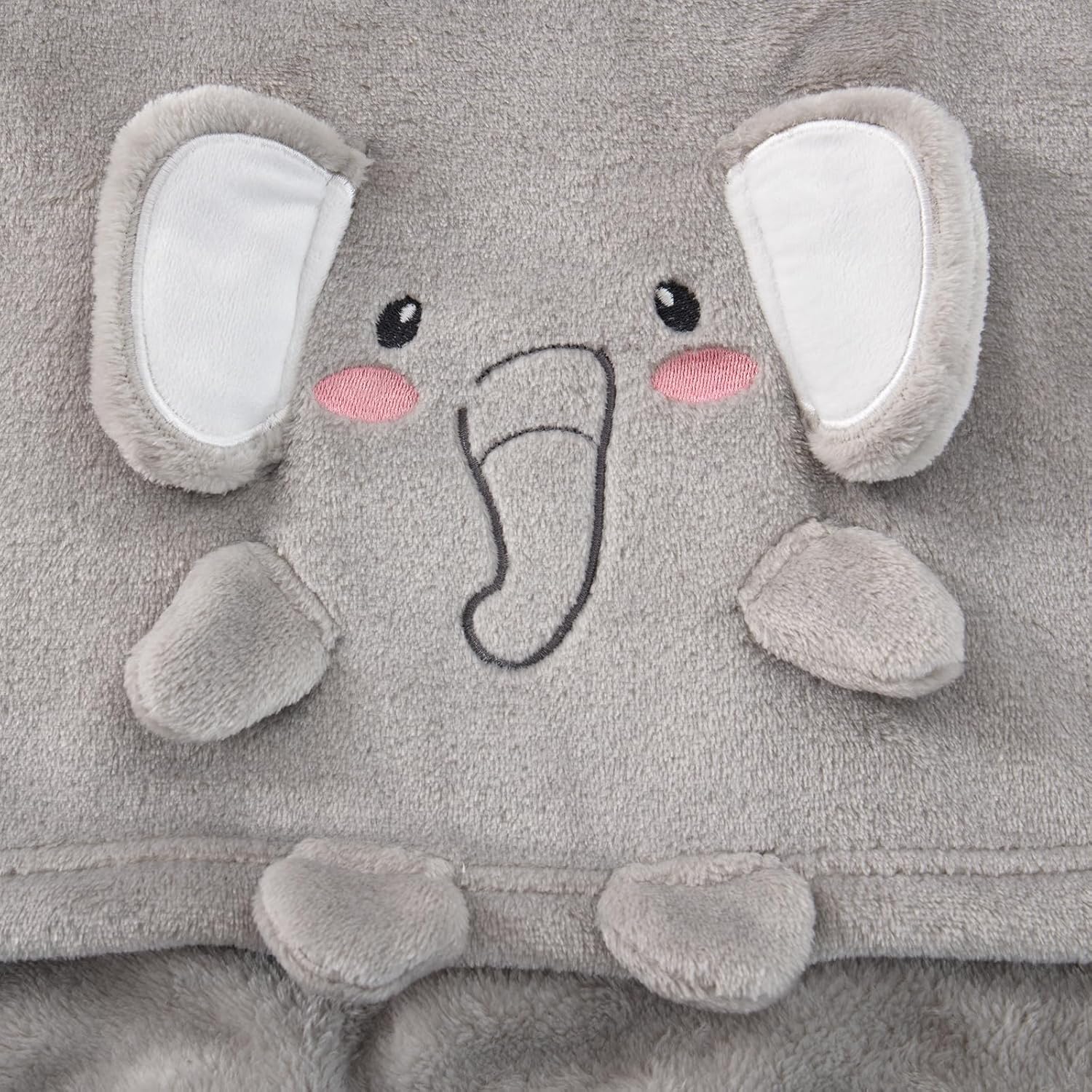 Babyhuggle Foldable Elephant Plush Blanket 1